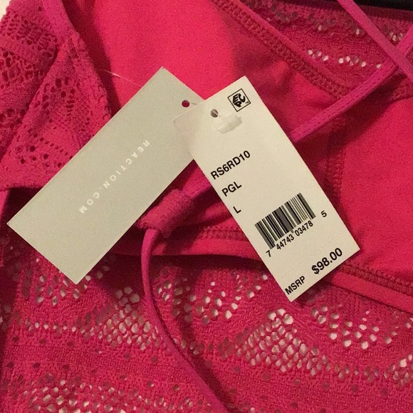 COPY - Kenneth Cole reaction crochet swimsuit - Picture 2 of 4